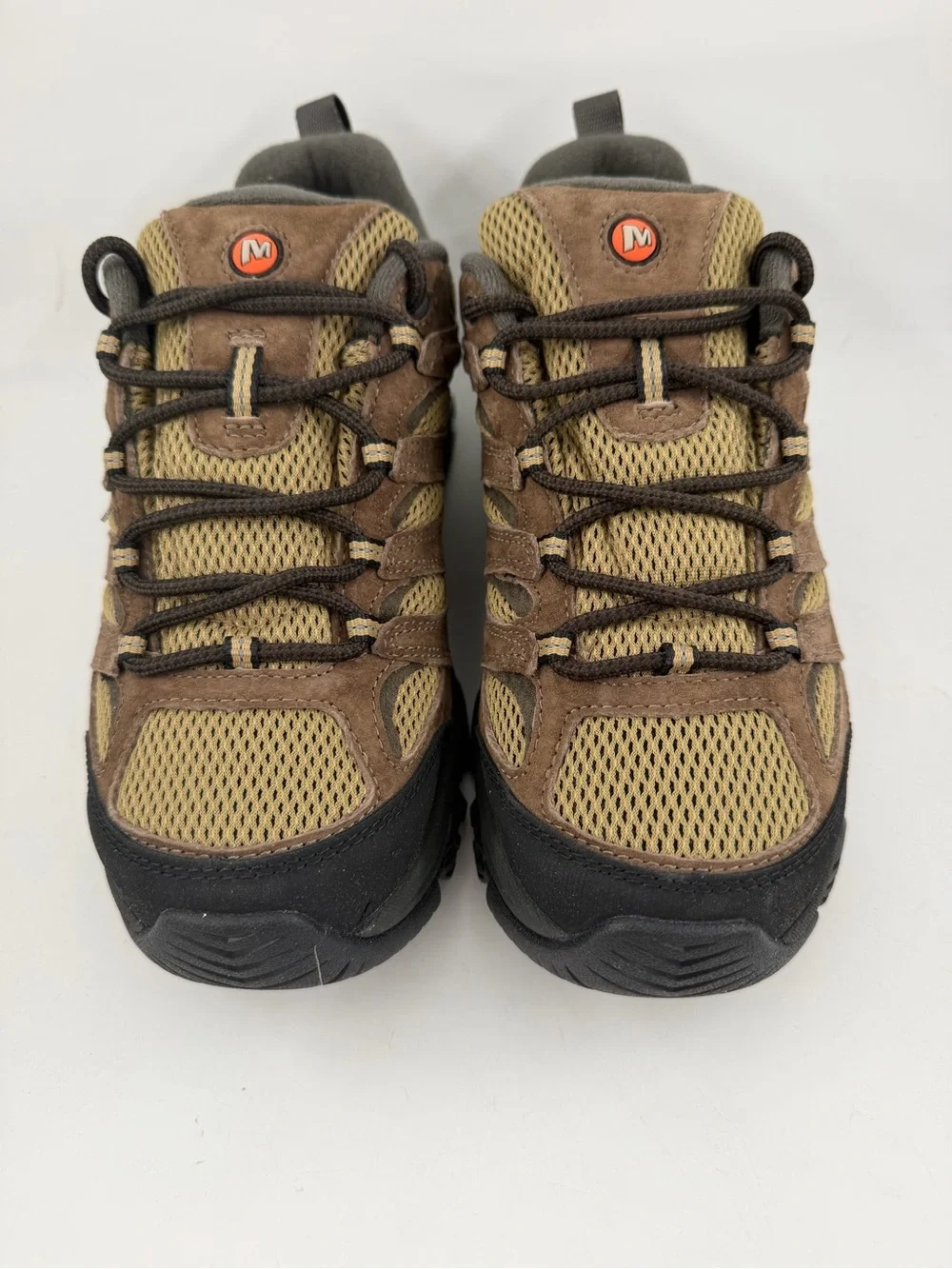 Merrell Men’s Moab 3 Vent Low -SZ 7- Waterproof Coyote Brown Hiking Boots
